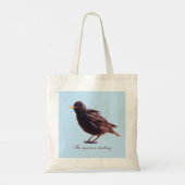 Tote Bag Un étourneau (Dos)