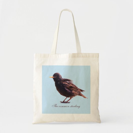 Tote Bag Un étourneau (Devant)