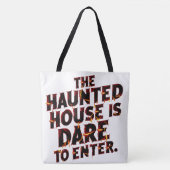 Tote Bag Un événement d'Halloween Éffrayant à la Maison han (Devant)