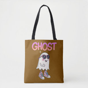 Tote Bag Un fantôme éffrayant mais Cool