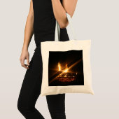 Tote Bag Un feu cosy (Devant (produit))