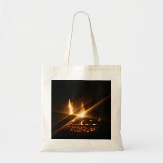 Tote Bag Un feu cosy (Devant)