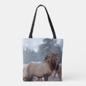 TOTE BAG UN GROUPE DE DEERS (Dos)