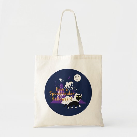 Tote Bag Un Halloween Spooktaculaire (Devant)