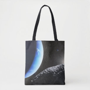 Tote Bag Un Hippocamp de la minuscule lune de Neptune.