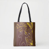 Tote Bag Un Homme En Feu (Devant)