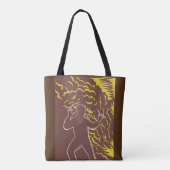 Tote Bag Un Homme En Feu (Dos)