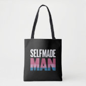 Tote Bag Un Homme Transgenre Transgenre Transsexuelle Fiert (Devant)