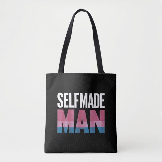 Tote Bag Un Homme Transgenre Transgenre Transsexuelle Fiert (Devant)