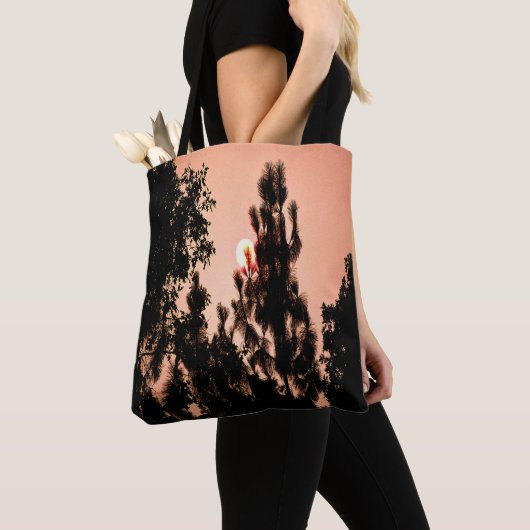 Tote Bag Un incendie dans la vallée de l'Inde..... (De près)