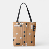Tote Bag Un jeu de Go (Dos)