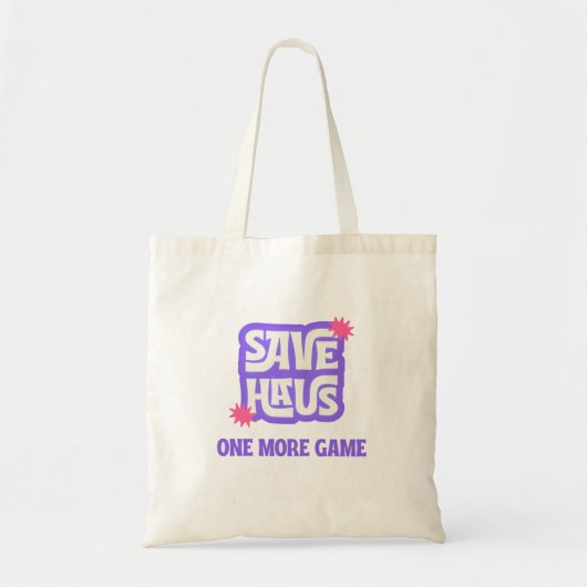 Tote Bag Un jeu de plus Rétro Gamer (Devant)