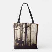 Tote Bag Un jeu de suivre le leader (Dos)