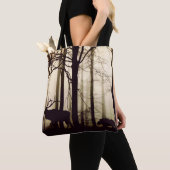 Tote Bag Un jeu de suivre le leader (De près)