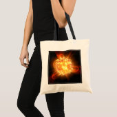Tote Bag Un jeune nain rouge (Devant (produit))
