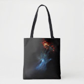Tote Bag Un Jeune Pulsar Montre Sa Main (Devant)