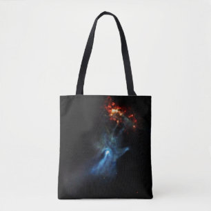 Tote Bag Un jeune pulsar montre sa main