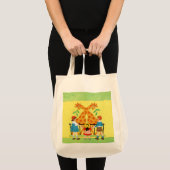 Tote Bag Un jour au zoo (Devant (produit))