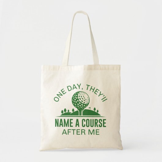 Tote Bag Un Jour, Ils Nommeront Un Cours Après Moi (Devant)