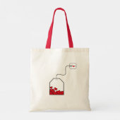 Tote Bag Un jour, vous obtiendrez ce que vous méritez. (Dos)