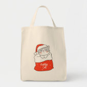 Tote Bag Un joyeux chat (Devant)