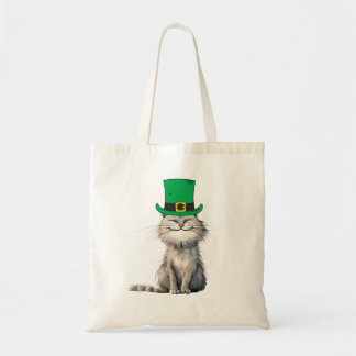 Tote Bag Un joyeux chat irlandais