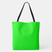 Tote Bag Un joyeux Fourre-tout vert (Dos)