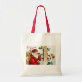 Tote Bag Un joyeux Noël par Ellen Clapsaddle (Devant)