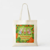 Tote Bag Un Lapin De Pâques M'Aime (Dos)