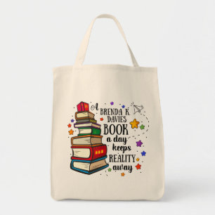 Tote Bag Un livre de Brenda K Davies par jour éloigne la r