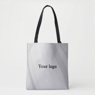Tote Bag Un logo personnalisé simple et élégant ici compagn