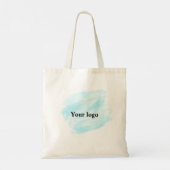 Tote Bag Un logo personnalisé simple et élégant ici compagn (Dos)