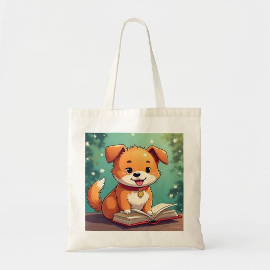 Tote Bag Un mignon petit chien (Devant)