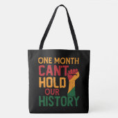 Tote Bag Un mois ne peut pas retenir notre histoire (Devant)