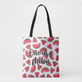 Tote Bag Un Motif d'aquarelle de melon (Devant)