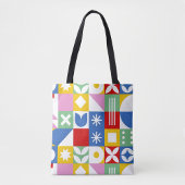 Tote Bag Un motif graphique audacieux 