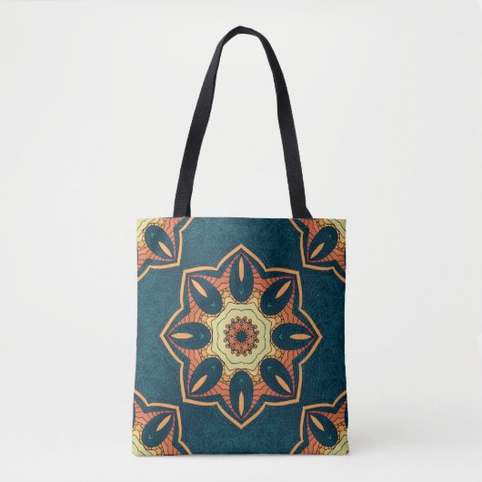 Tote Bag Un motif sans couture ethnique avec mandala. illus (Devant)