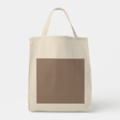 Tote Bag un mur marron avec une horloge (Dos)