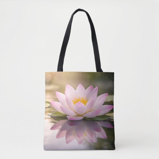 Tote Bag Un nénuphar (Devant)