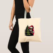 Tote Bag Un Noël à la pointe de la mer (Devant (produit))