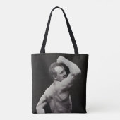 Tote Bag Un nouvel article de StrongMen Eugen Sandow Bodybu (Dos)