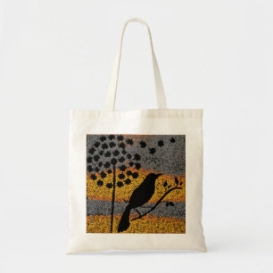 Tote Bag Un oiseau parmi les plumes