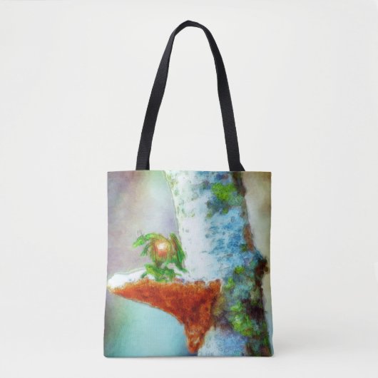 Tote Bag Un Petit Dragon Dort (Devant)