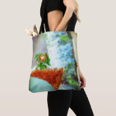 Tote Bag Un Petit Dragon Dort (De près)