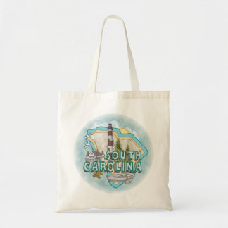 Tote Bag Un phare de Caroline du Sud