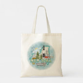 Tote Bag Un phare de New York (Dos)