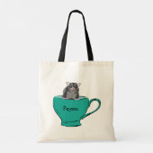 Tote Bag Un planeur de sucre personnalisé dans un teacup ve (Dos)