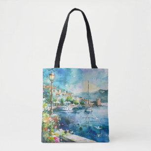 Tote Bag Un port maritime