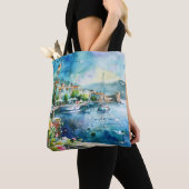 Tote Bag Un port maritime (De près)