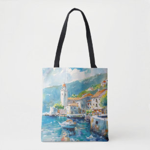 Tote Bag Un port maritime